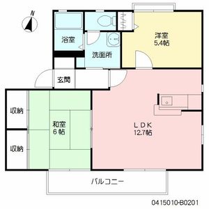 パルティール千里　Ｂ棟　＃　＊＊ B0201号室