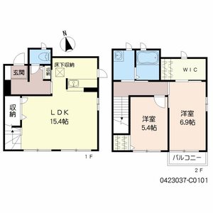 メゾンポラリス　Ⅲ棟　＊ C0101号室