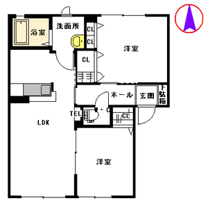 シャーメゾン　ルミエール　Ⅱ棟 B0103号室