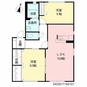 ディアス才賀　Ａ棟　＊ A0101号-16