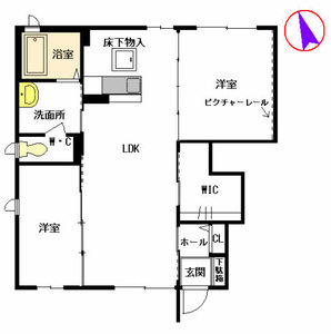 アルファヴィル　Ⅰ棟　＊ A0101号室