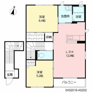 Ｎグランドール　壱番館　＊＊ A0202号室