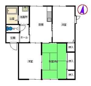 サンフラワー武蔵野台　Ｃ棟　＊＊ C0101号室