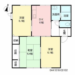 サンフラワー武蔵野台　Ｃ棟　＊＊ C0102号-16