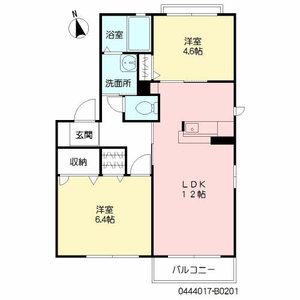 グランシャリオ　Ｂ棟　＊＊ B0201号-2