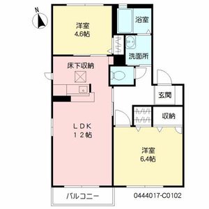 グランシャリオ　Ｃ棟　＊＊ C0102号-14