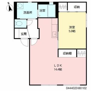カーサ・ニケ　Ｂ棟 B0102号室