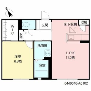 ウエストガーデン　＊＊ A0102号室