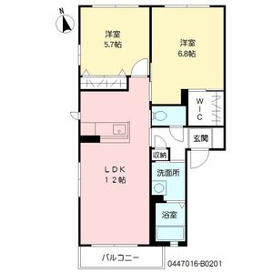 ヴィラ　弐番館　＊＊ B0201号室