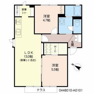 メゾンK・T A棟 A0101号-16