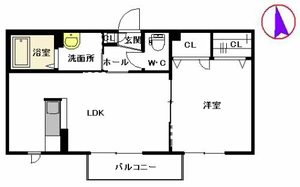 ドミール　Ｃ棟　＊＊ C0202号室