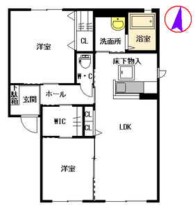 メゾンソレイユ Ⅱ番館 ** B0102号-15