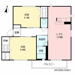 アベニールＫ・Ｈ・Ｓ　＊ A0201号室