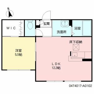 モンポエーム　Ⅰ棟 A0102号室