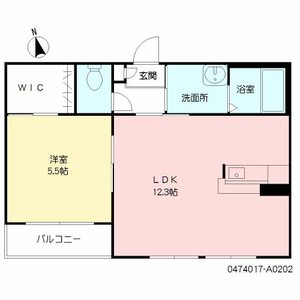 モンポエーム　Ⅰ棟　＊＊ A0202号室