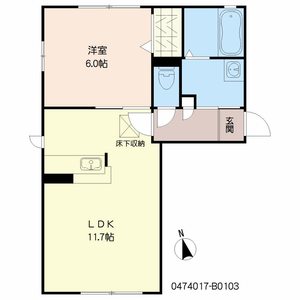 モンポエーム　Ⅱ棟　＊ B0103号室