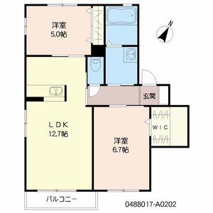 シャーメゾン・ハクサン　Ａ棟　＊ A0202号-16