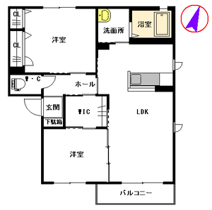 ウエストヒルズ　Ｃ棟　＊ C0202号室