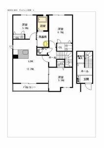 サンビレッジ定府　＊＊ A0201号室