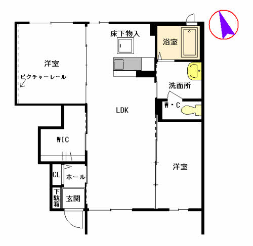 ウェルシー　Ⅱ棟　＊＊ B0102号-16