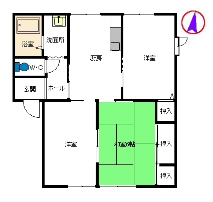 サンフラワー武蔵野台　Ｃ棟　＊＊C0101-2