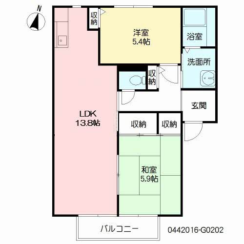 サンフラワー武蔵野台　Ｇ棟　＊G0202-2
