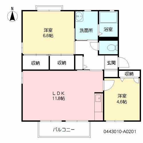 プレジールすがや　＊＊ A0201号-14