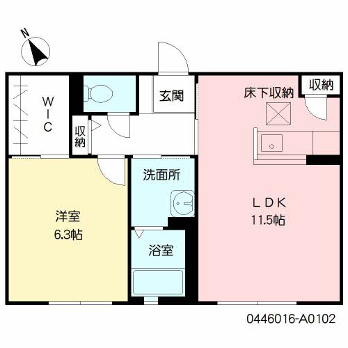 ウエストガーデン　＊＊ A0102号-16