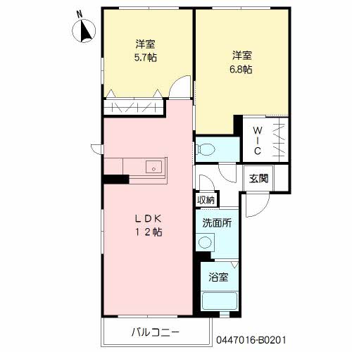 ヴィラ　弐番館　＊＊ B0201号-16