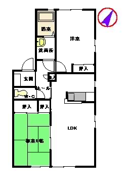 メゾンＫ・Ｔ　Ｃ棟　＊＊C0106-2