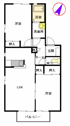 メゾンＫ・Ｔ　Ｃ棟　＊＊C0207-2