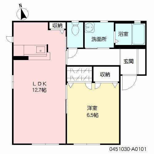 ドミール A棟 ** A0101号-16