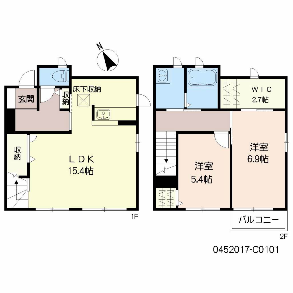ディアス中嶋　Ｃ棟　＊＊C0101-2