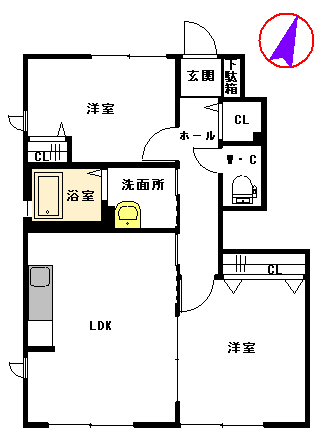 メゾン古閑中　＊＊A0102-2