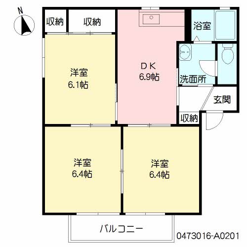 果楽苑　壱番館 A0201号-16
