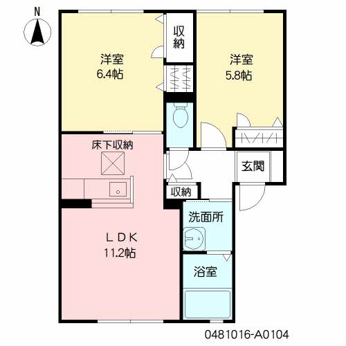 ファミリーアーレ小津奈木　＊＊A0104-2