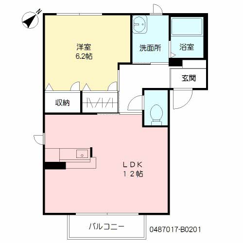 モスティサーク　Ⅱ棟　＊＊B0201-2