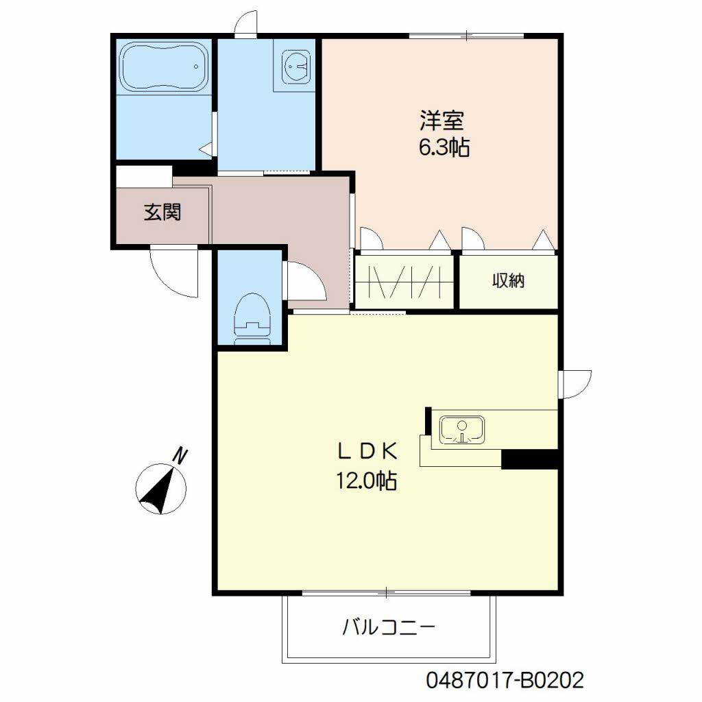 モスティサーク Ⅱ棟 ** B0202号-15