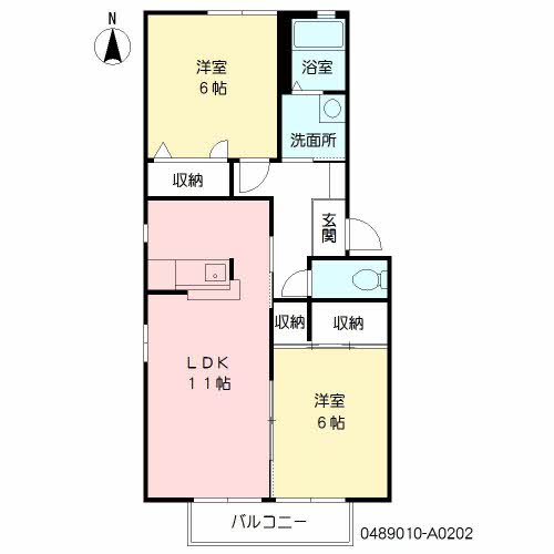 スタンツェ戸井ノ元Ⅱ　＊＊A0202-2