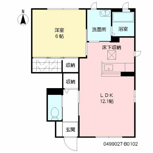 ディアスＳＡＫＡＥ　Ｂ棟B0102-2
