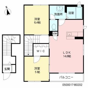テラスハウスＡ２ B0202号室