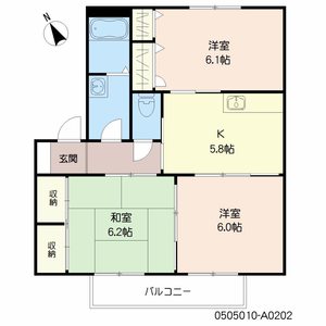 メイプルシャトー　Ａ棟　＊ A0202号-12