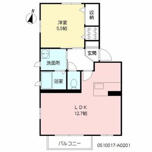 フェリーチェⅡ　＊＊ A0201号室