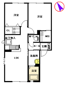 ディアスＲＡＭ　Ｂ棟　＊ B0101号室
