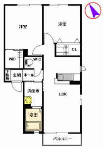ディアスＲＡＭ　Ｂ棟　＊ B0202号-2