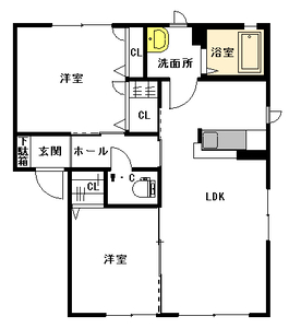 ノール・コート　Ｆ棟　＊ F0102号室
