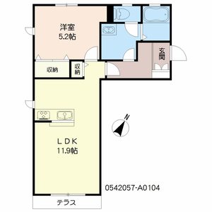 アラモアナ　Ａ棟　＊＊ A0104号-2