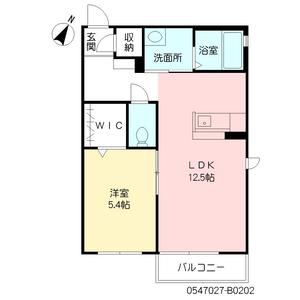 グリーン・ＰＡＬ　Ｂ棟　＊ B0202号室
