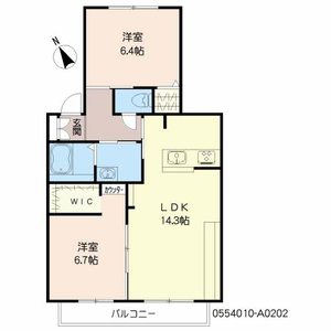 シャーメゾンルポ　＊ A0202号室