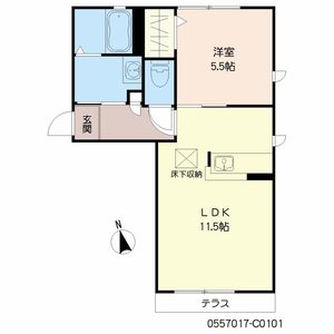カーサ森　参番館　＊＊ C0101号室